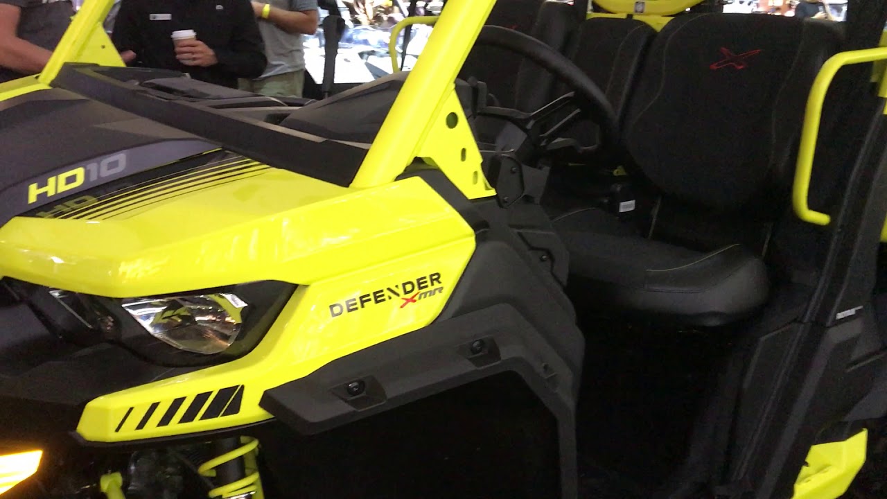 2018 CanAm Defender HD10 Xmr Walk Around