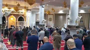 (وَإِذَا مَرِضۡتُ فَهُوَ یَشۡفِینِ)عشائية مؤثرة من سورة الشعراء للشيخ ميثم القيسي في جامع خالد١٤٤٢هج