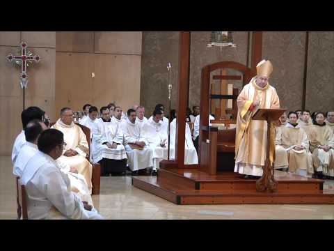 Homily: Priesthood Ordination 2011, Archdiocese of Los Angeles