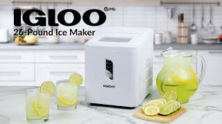 IGLICEBSC26WH | Igloo® 26-Pound Ice Maker