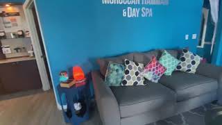 @trinamason entrance way Jacksonville Florida Moroccan spa sweet lounge room healing hammam center