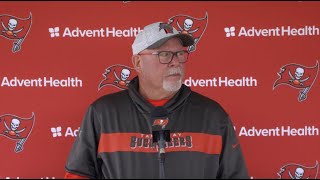 Bruce Arians on TE Codey McElroy, Injury Update on Robert Hainsey | Press Conference