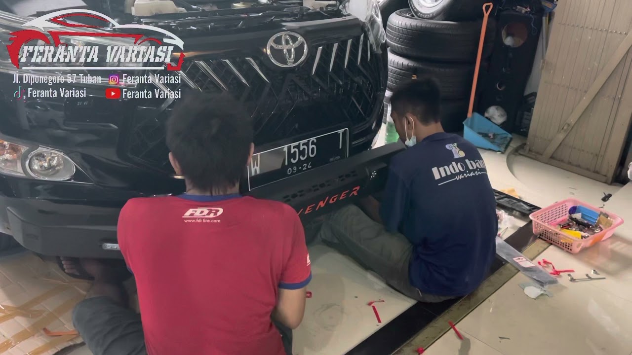 Innova Reborn X Lexus Grill yang lagi Booming || Grill Lexus + LED - Feranta Variasi