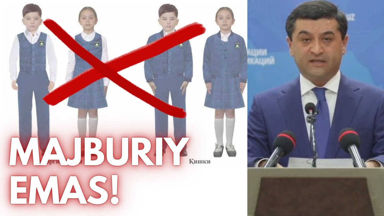Yagona maktab formasi majburiy emas - Xalq ta'limi vaziri Baxtiyor Saidov