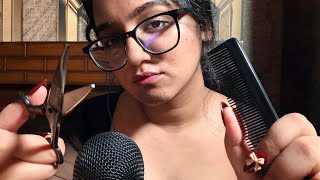 Angry best friend cuts your hair ASMR screenshot 2