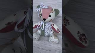 Weighted to perfection #memorybear #keepsake #sew #baby #newborn #babyclothes
