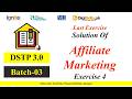 affiliate marketing exercise 4 | dstp 3.0 batch 03 2026