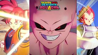 KID BUU, SSG GOKU AND VEGETA! SEASON 4 HALF-YEAR ANNIVERSARY REVEAL! (Dragon Ball Gekishin Squadra)