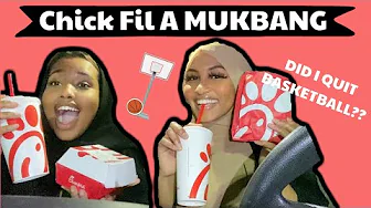 Did I Quit Basketball??!.... Chick Fil A MUKBANG w/Swaze