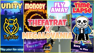 TheFatRat (Unity/Monody/FlyAway/TimeLapse) X Megalovania || EdmRush [TilesHop,SmashColor,ClashGang.] screenshot 5