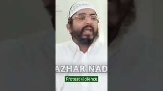 protest against agniveer || Protest violence || #shorts