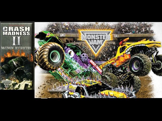 Icestorm 2001/ティルマンズ/ポスター CRASH MADNESS II! MONSTER JAM 2001! CRASHES & ACCIDENTS