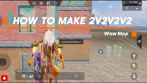 How to make 2v2v2v2 Wow Map