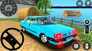 Modifiyeli Mavi Tofaş Şahin Sürüş Oyunu - Doğan Simülatörü Araba Oyunları #18 - Android GamePlay screenshot 1