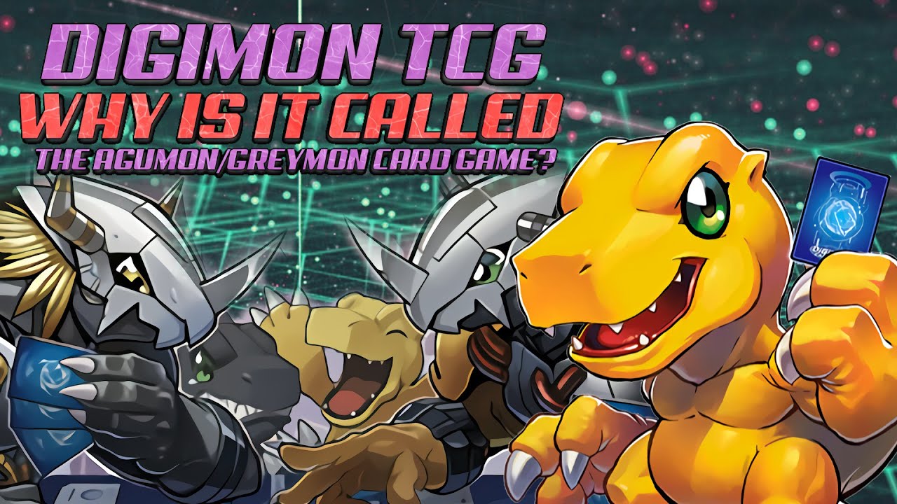 Digimon TCG | Why is it called the AGUMON/GREYMON Card Game? Digimon TCG | Why is it called the AGUMON/GREYMON Card Game?