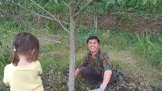 Menyiangi durian Bawor-Cerita Papa #6 | Weeding Bawor durian | Прополка "Bawor" дуриана~為 Bawor 榴蓮除草