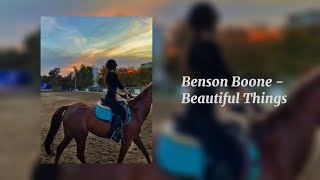 Beautiful Things - Benson Boone (Sped Up)