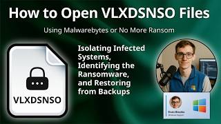 How to Open VLXDSNSO Files (Ransomware Encrypted File)