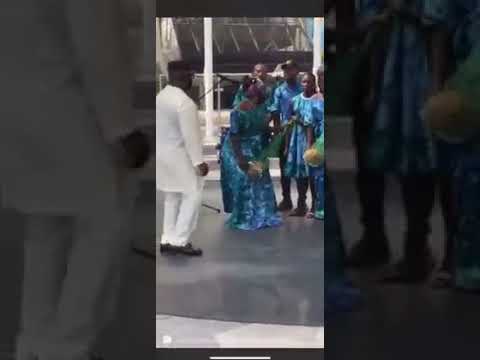 President Maada Bio Spotted Dancing And Shaking His Body in Dubai