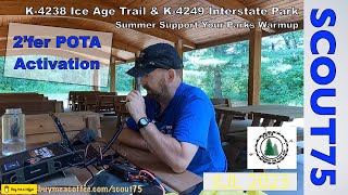Interstate Park Ice Age Trail 2fer Activation