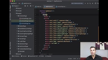 Integrate React Router into React 17 TypeScript Project - Part 2