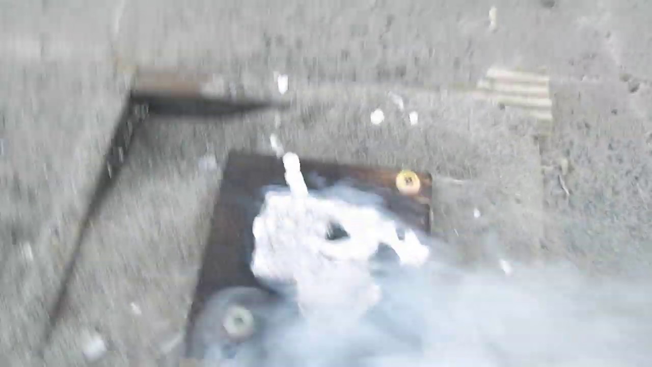 Pouring Molten Lead into Wooden Mold YouTube