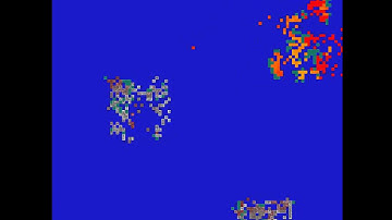 Cellular Automata Biodiversity Collapse