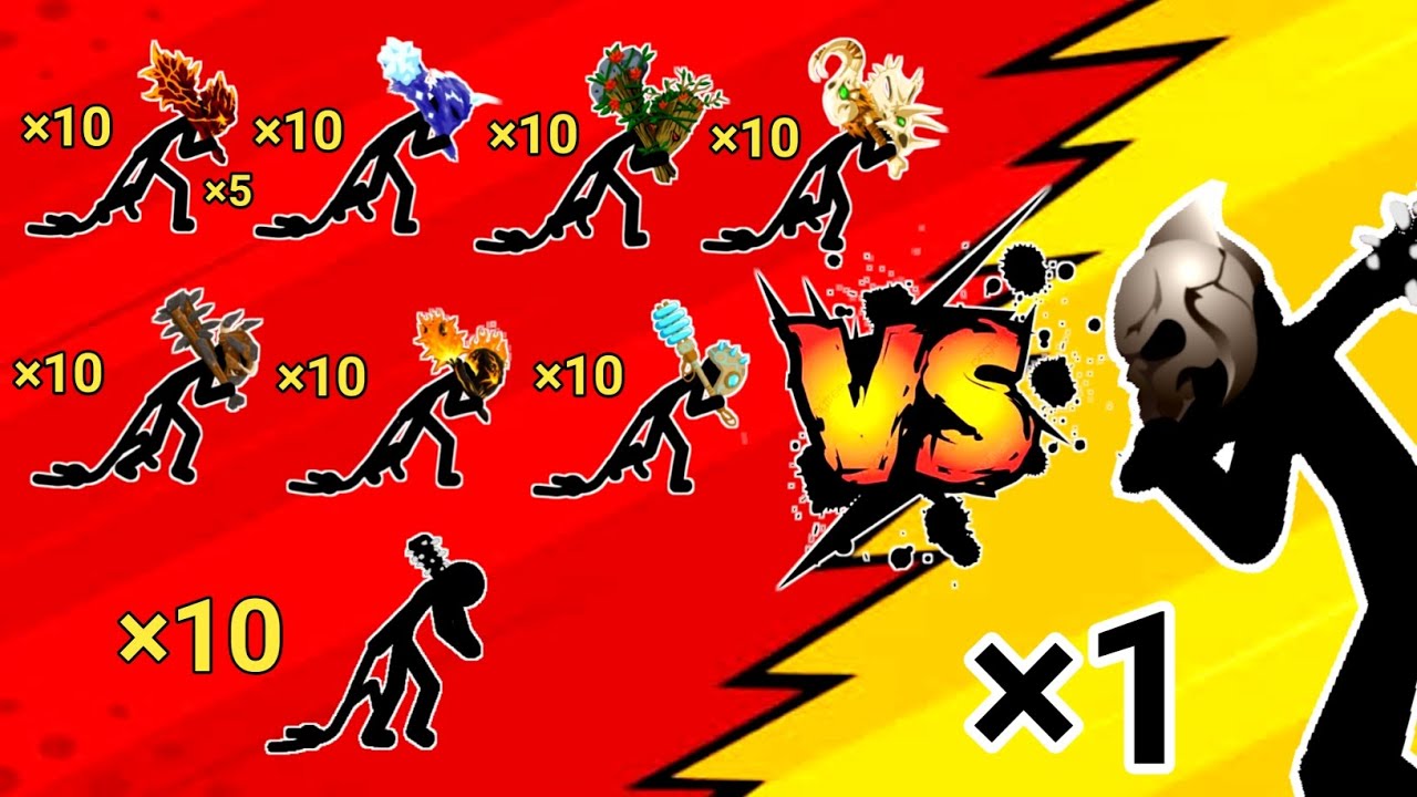Stick War Legacy : Giant Ultimate Skin vs Legendary Boss!! 🔥💀