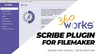 Integrate FileMaker with Word, Excel, and PDFs | 360Works Scribe Plugin