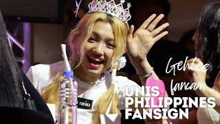 4K [240506] UNIS Gehlee Fancam Philippine Fansign Tour Manila