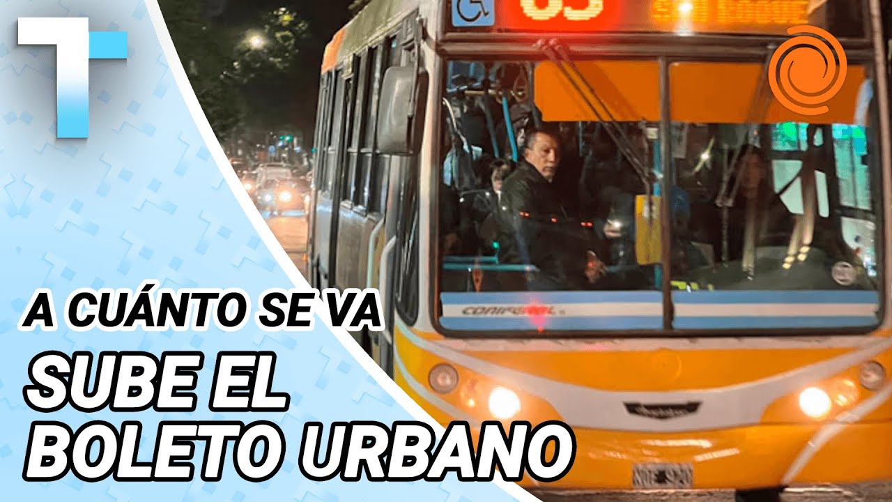 Desde este sábado aumenta el boleto urbano en Córdoba y llegará a $ 1.580
