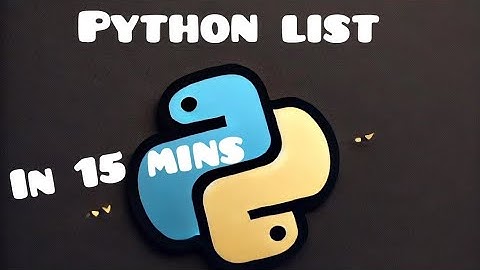 Python Crash Course | Python Lists Explained | Mastering Python Lists |Python tutorial for beginner