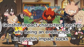 Genshin impact react to funny videos || #gachaclub #genshinimpact ||