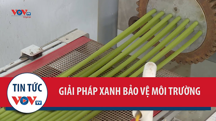 Ống hút từ rau củ quả - Giải pháp xanh vì môi trường bền vững