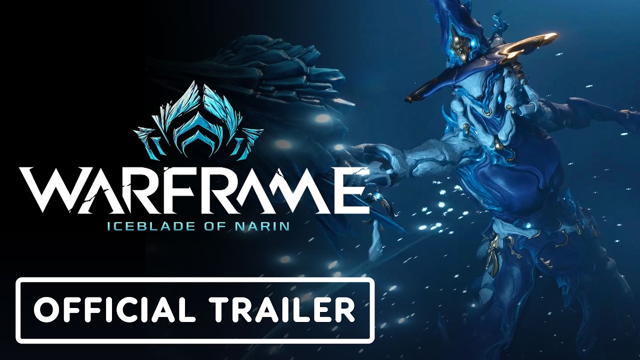 Warframe Iceblade of Narin gameplay trailer