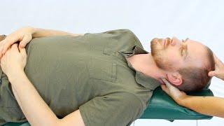 Alar Ligament Stress Test Supine