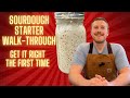 How to make a traditional sourdough starter  get it right the first time