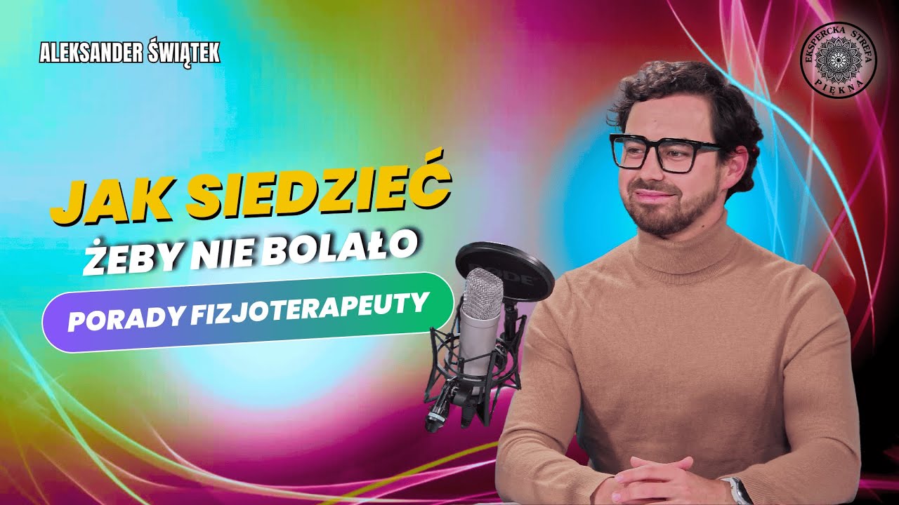 JAK USTAWIĆ KRZESŁO I MONITOR, BY UNIKNĄĆ BÓLU PLECÓW? Aleksander Świątek