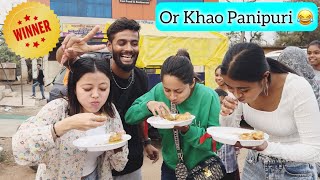 Panipuri Challenge 😋 || Jyoti ￼Ne Keshavi Or Sneha Ko Hara Diya 😳 || Vlog ||