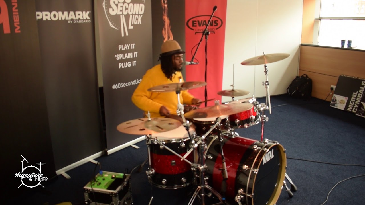 60 Second Lick with Signature Drummers, Daniel Beckford