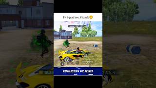 Ek Squad me 5 bande 🫩 #brijeshplays #bgmi #shorts