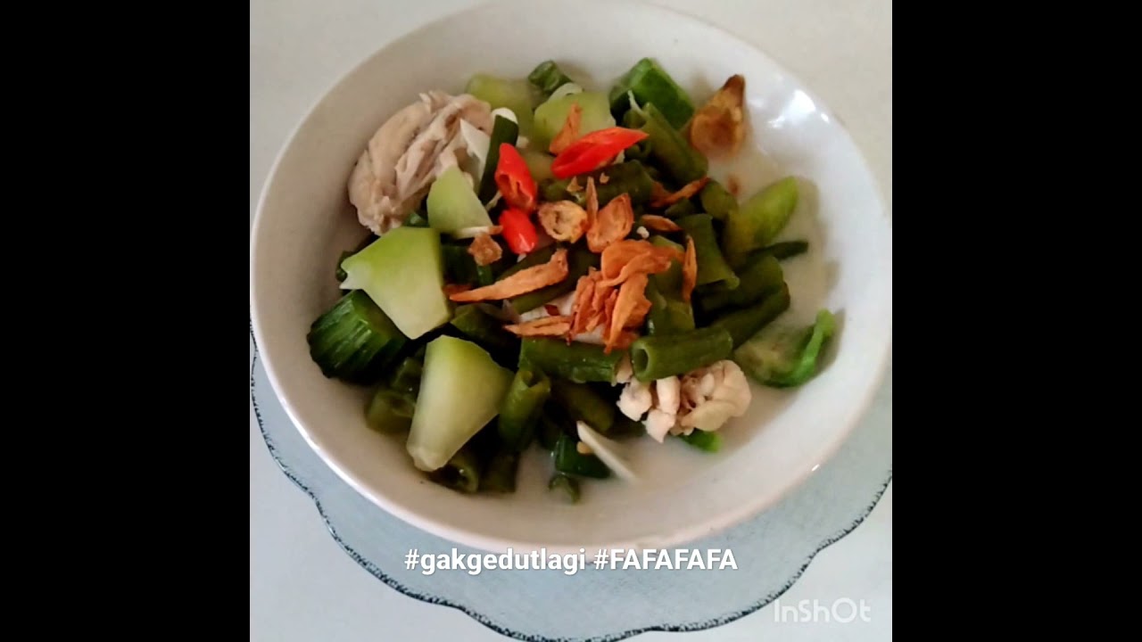 masak sayur lodeh simpel menu diet GGL