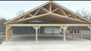 Phase 1 done on new pavilion in Sharon