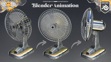 How to Animate a Fan in Blender 3.4