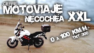 Cierre Motoviaje Necochea XXL (E3) Test aceleración 0 a 100 km/h TNT300