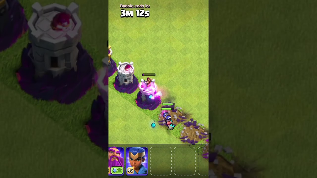 Broom witch vs All levels wizard tower