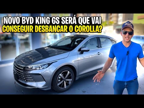 Novo BYD King GS - Será que ele consegue desbancar o Corolla?
