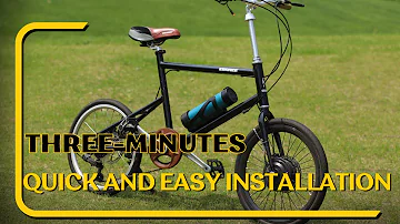 Upgraded Bottle Battery Ebike Kit ‖ The Most Powerful and Convenient Commuting Solution for Cyclists