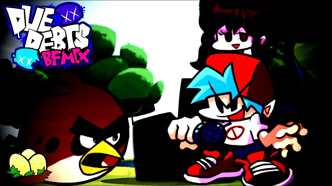 2Hot BF Mix - But Sings Red Bird - FNF Cover DueBets BF Mix