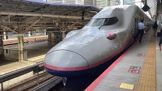 新幹線Maxとき313号E4系(2階)車窓 東京→新潟/ 上越新幹線 東京928発